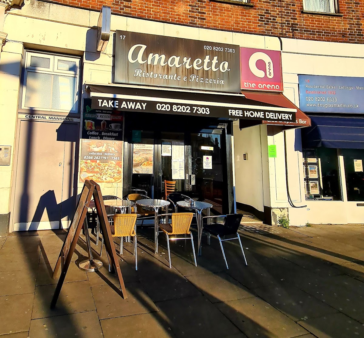 Amaretto Ristorante Pizzeria Hendon — Hendon