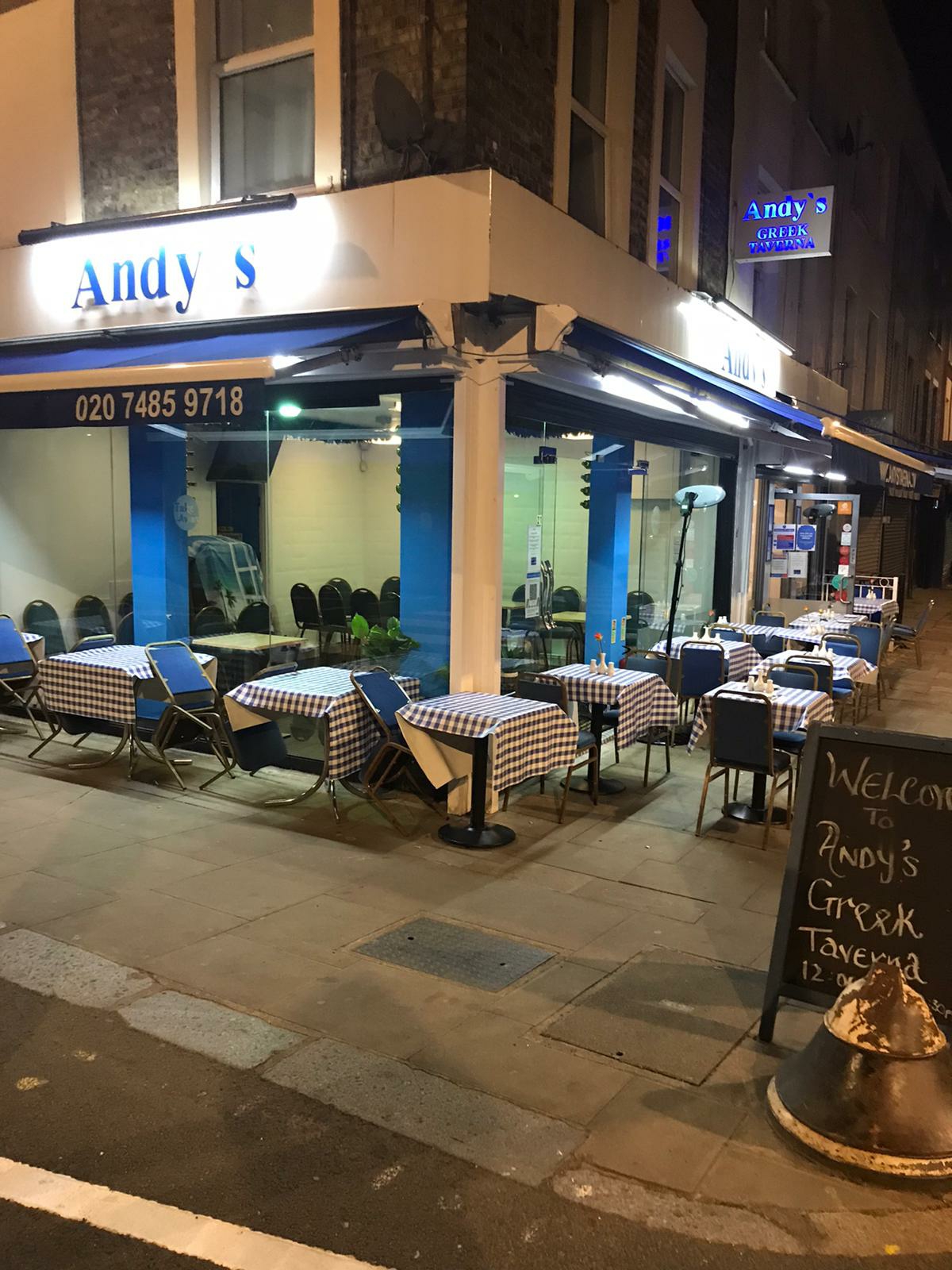 Andy’s Greek Taverna — Camden