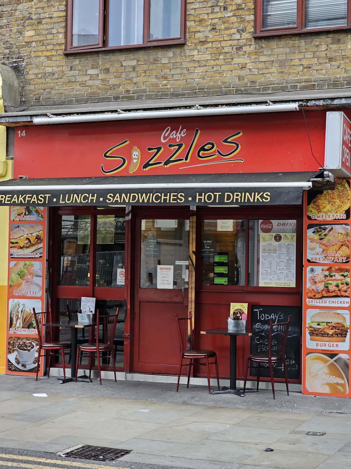 Cafe Sizzles — Islington