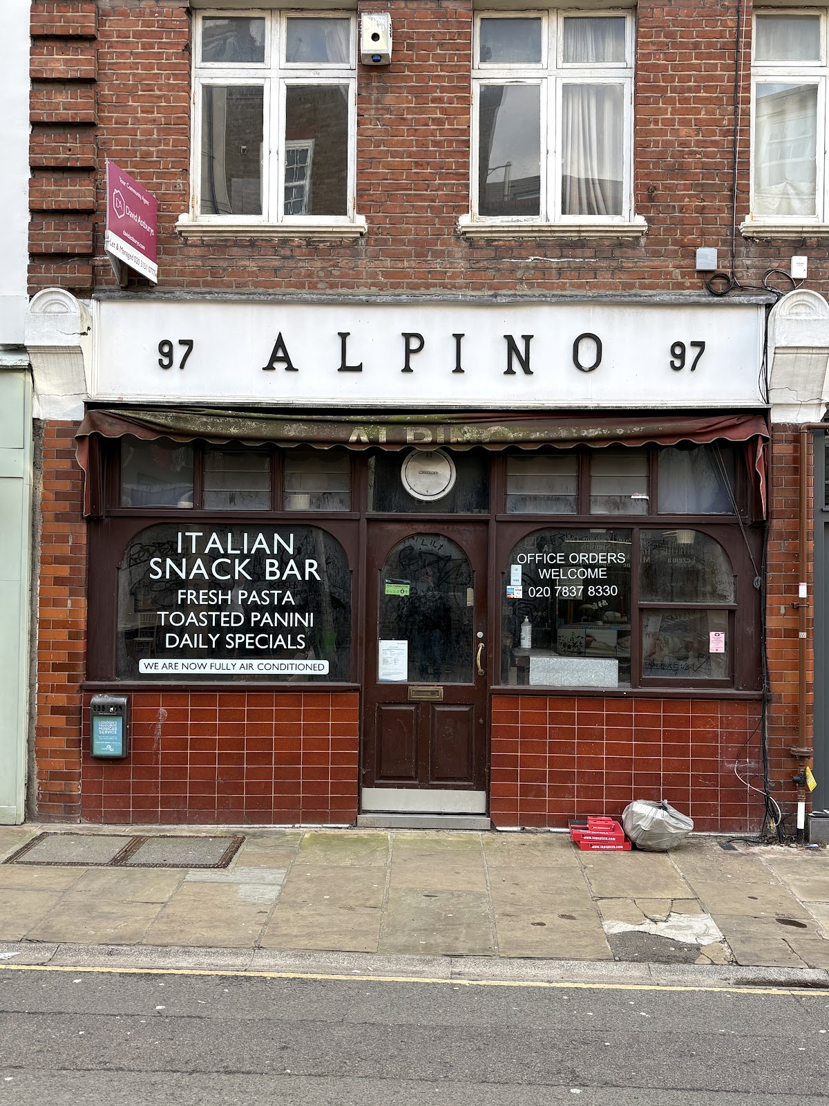 Casa Fabrizi (formerly Alpino Cafe) — Islington