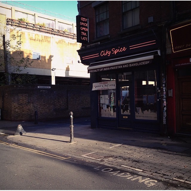 City Spice - Voted Best Indian Restaurant on Brick Lane — Whitechapel