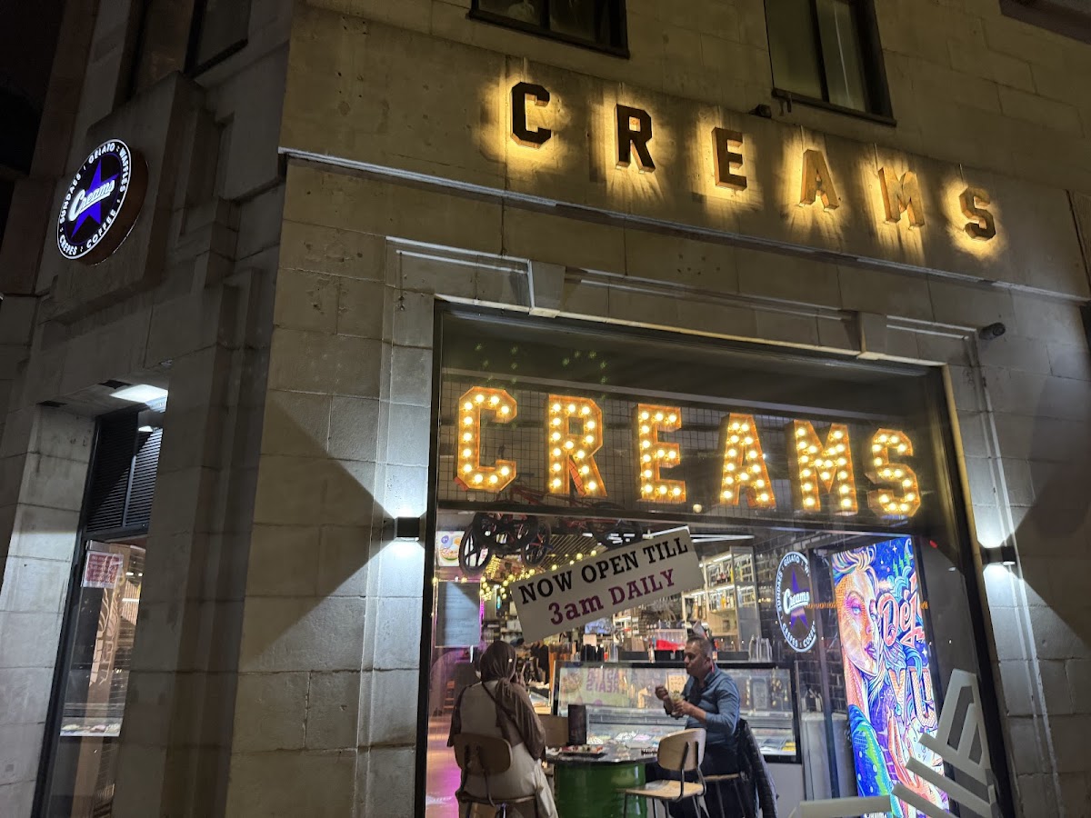 Creams Cafe Marble Arch — Bayswater
