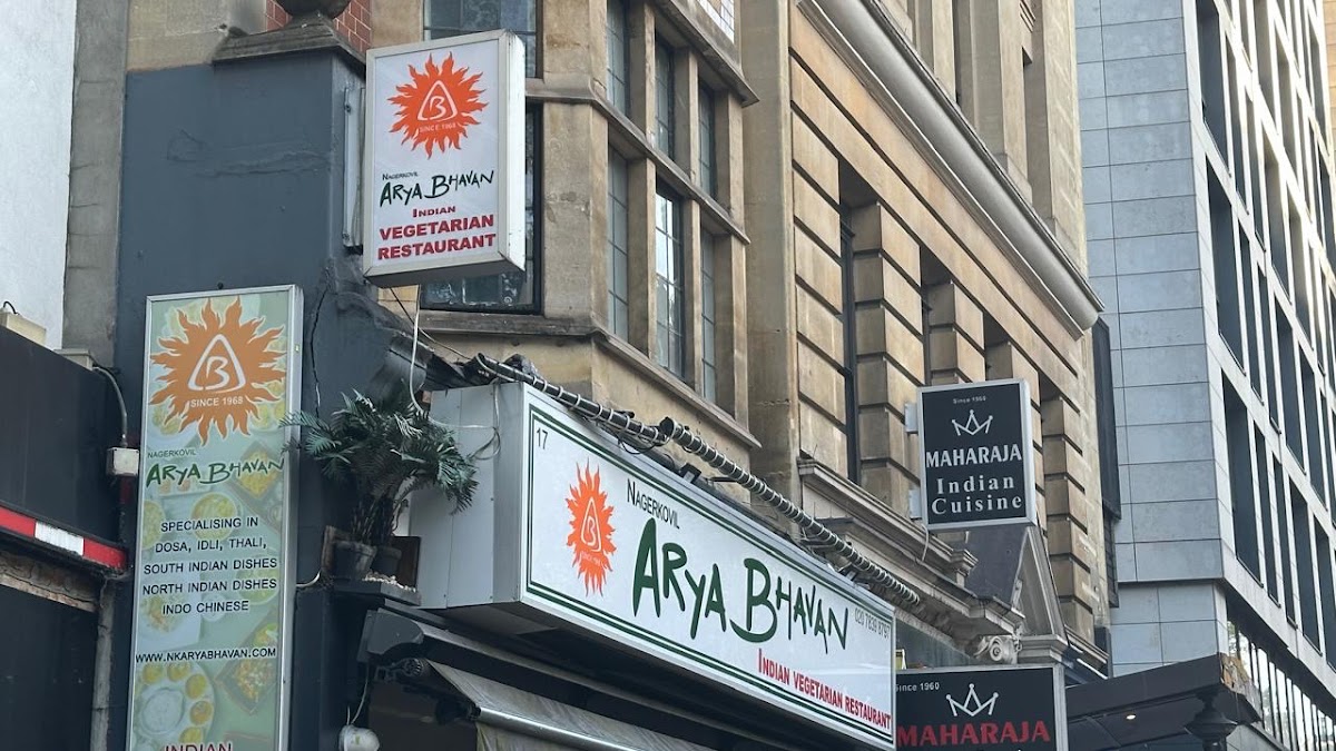 NK Arya Bhavan - South Indian Pure Vegetarian Restaurant Central London — Covent Garden