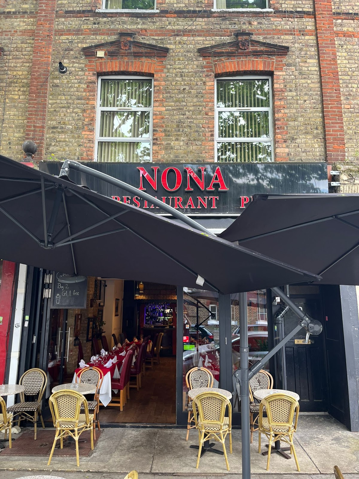 Nona Italian Restaurant, Swiss Cottage — West Hampstead