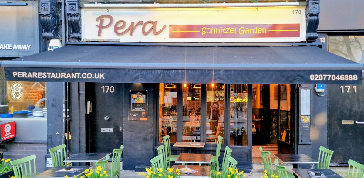 Pera Schnitzel Garden — Islington