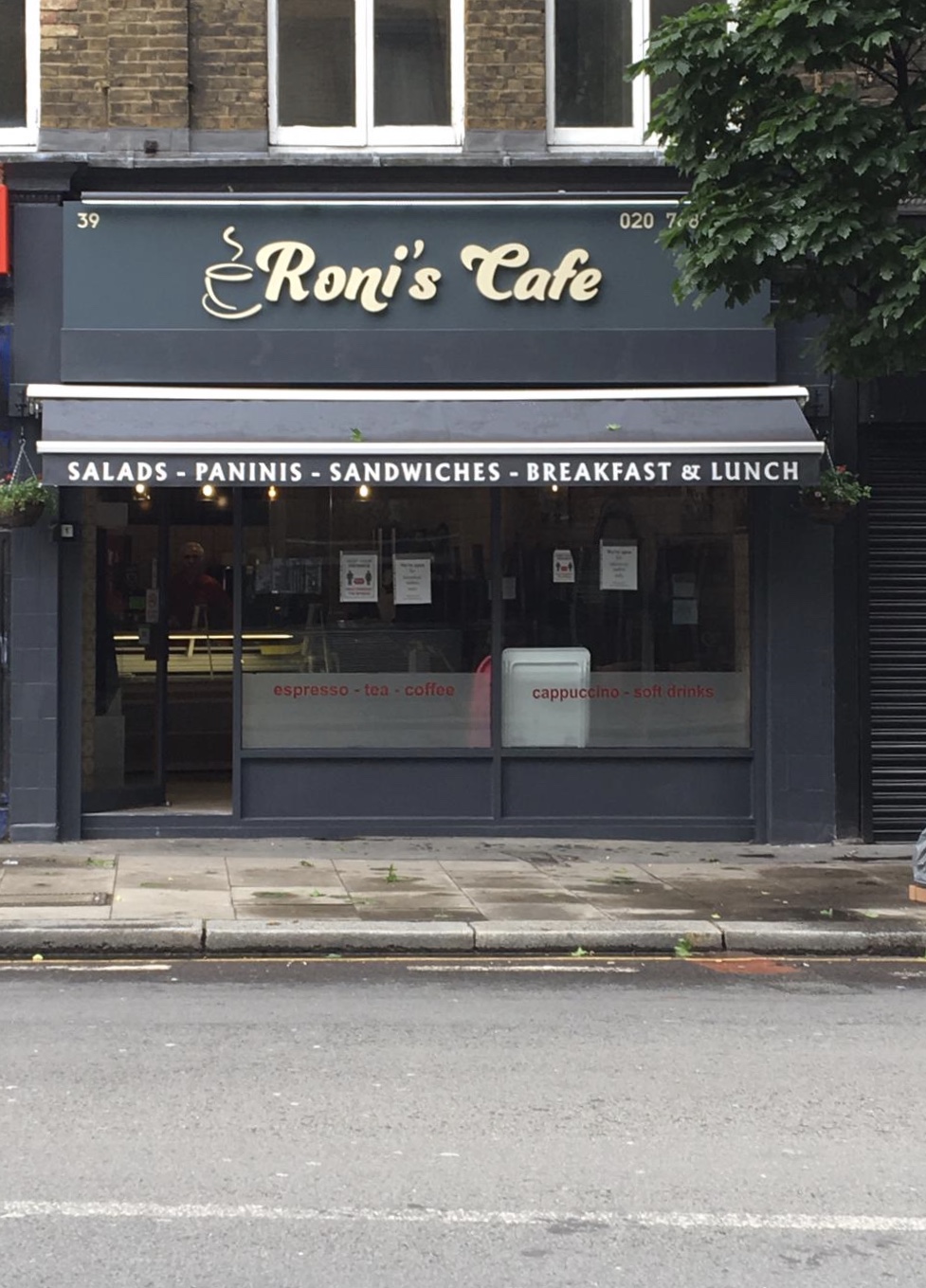 Roni's Cafe — Clerkenwell