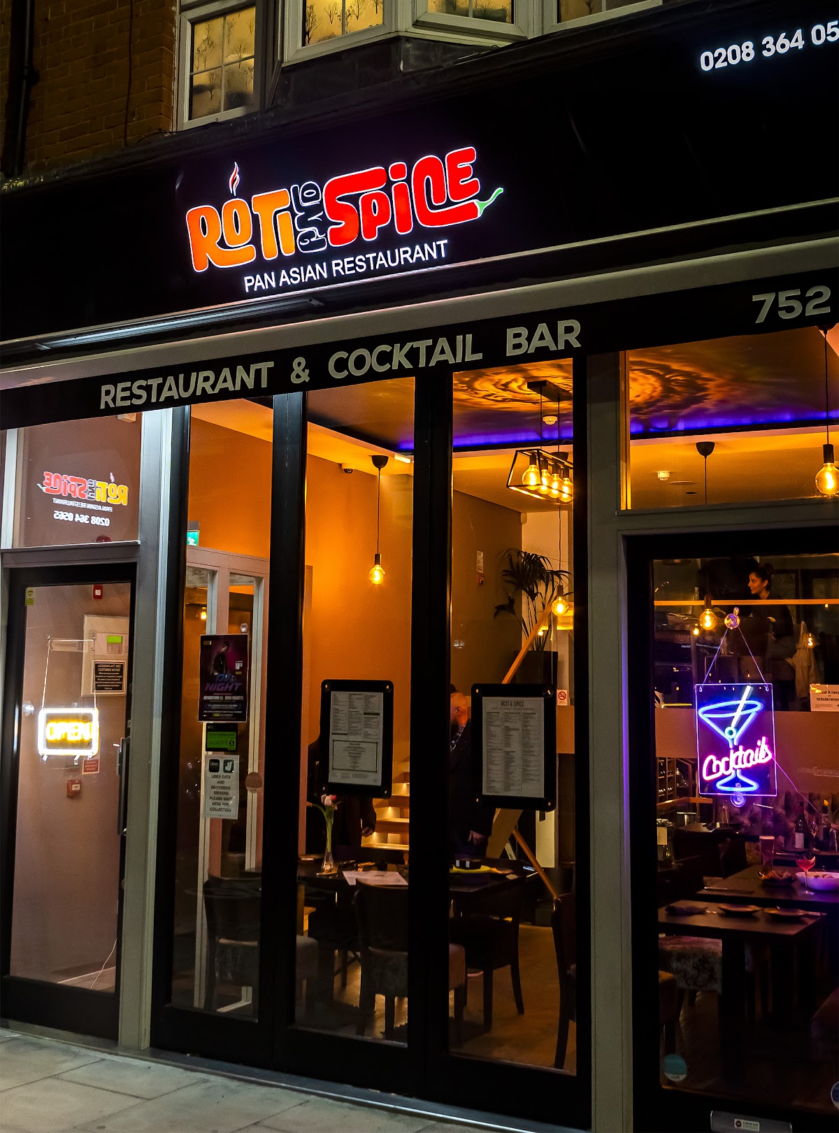 Roti and Spice Restaurant — Winchmore Hill