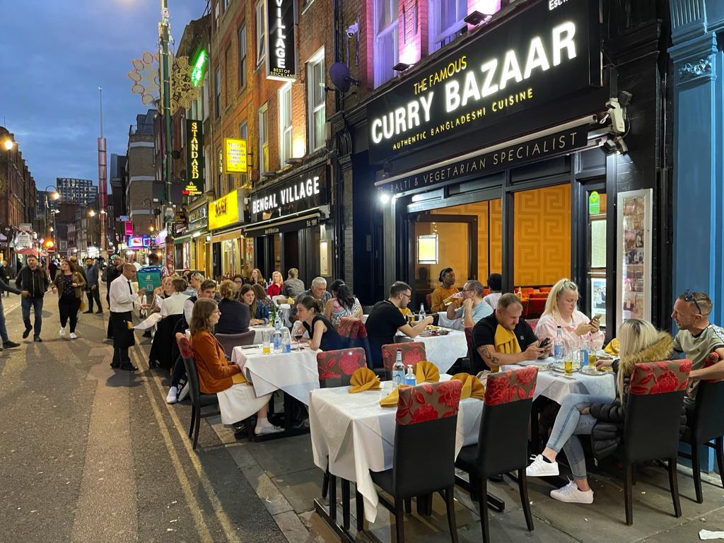 The Famous Curry Bazaar — Whitechapel