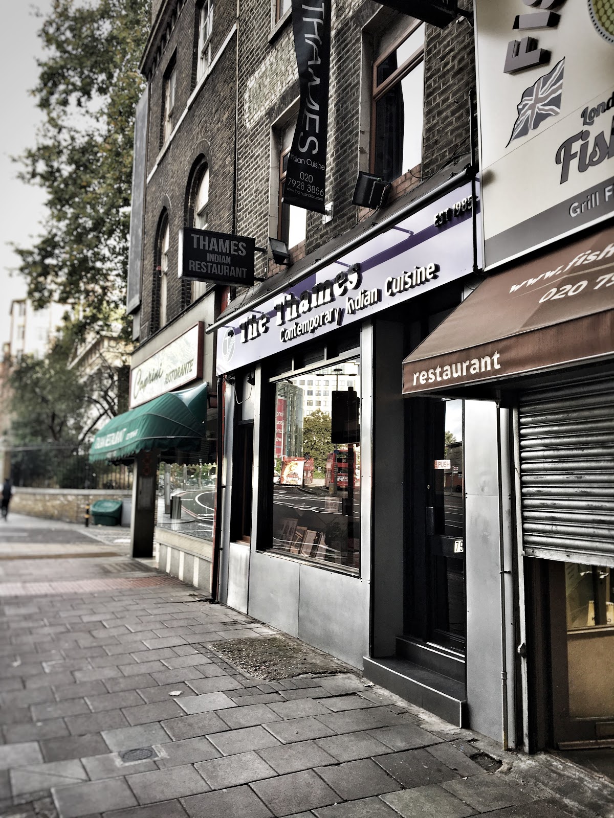 The Thames Indian Restaurant — Bermondsey